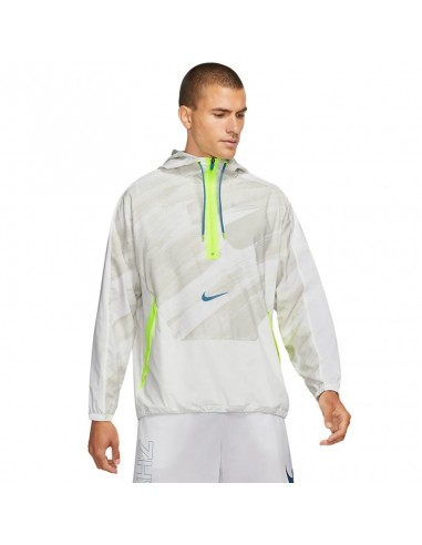 Nike Sport Clash Î‘Î½Î´ÏÎ¹ÎºÎ® ÎœÏ€Î»Î¿ÏÎ¶Î± Dri-Fit Î¼Îµ Î¦ÎµÏÎ¼Î¿Ï…Î¬Ï ÎœÎ±ÎºÏÏ…Î¼Î¬Î½Î¹ÎºÎ· Î›ÎµÏ…ÎºÎ® DD1723-100